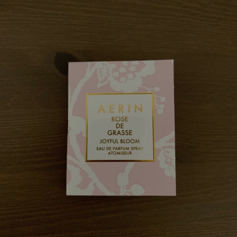 Aerin Rose de grasse joyful bloom 🌷 sample